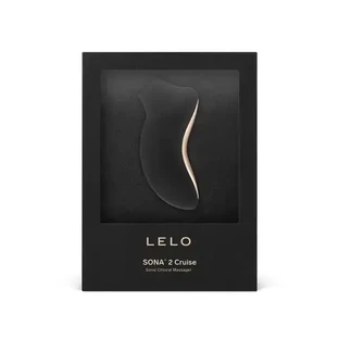 Lelo Sona 2 Cruise Black, ультразвуковий стимулятор клітора, 1 шт.