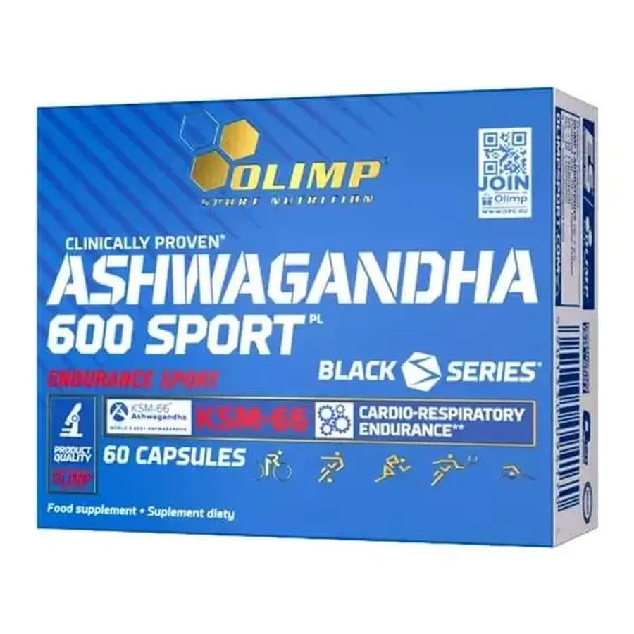 Olimp Ashwagandha 600 Sport, капсулы, 60 шт.: цены и характеристики