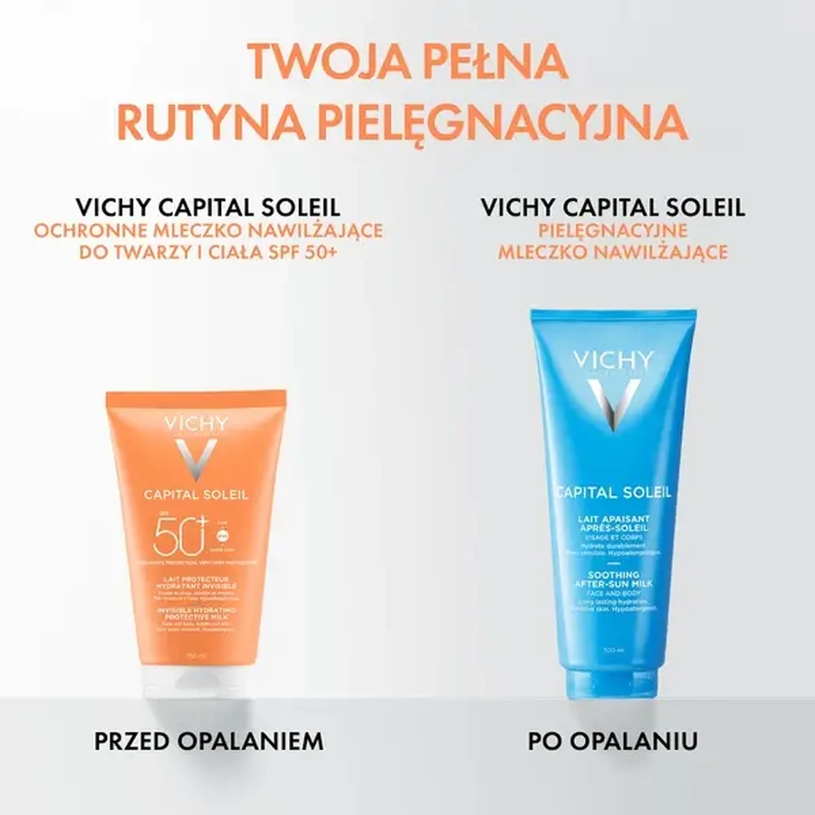 Vichy Capital Soleil, защитное молочко SPF50+ для лица и тела, 150 мл: цены и характеристики
