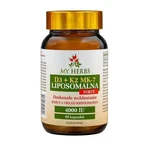 My Herbs D3 + K2 MK-7 ліпосомальна, Forte, капсули, 80 шт.: ціни та характеристики