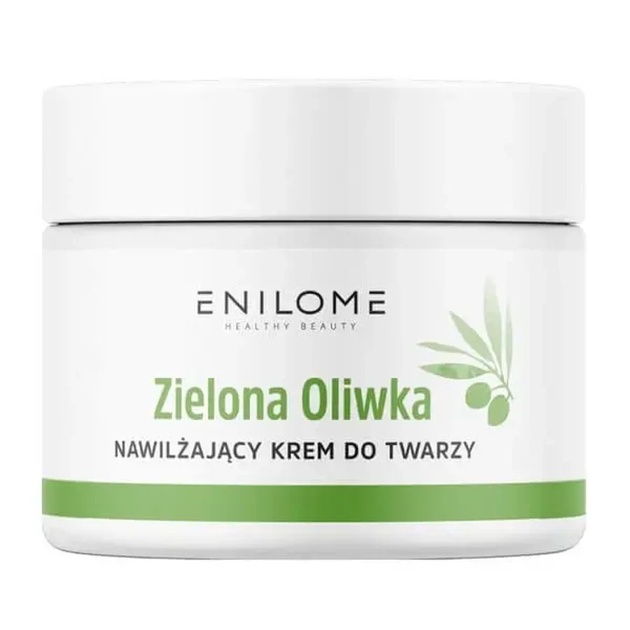 Enilome Healthy Beauty «Зеленая оливка», увлажняющий крем для лица, 50 мл: цены и характеристики