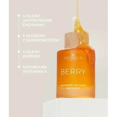 Cocosolis, Berry, відновлюючий еліксир для обличчя, 50 мл: ціни та характеристики
