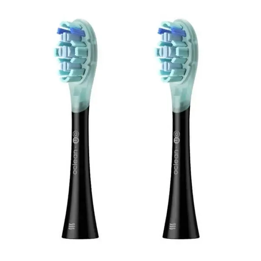 Oclean Ultra Gum Care, насадки для зубної щітки, чорні, 2 шт.: ціни та характеристики