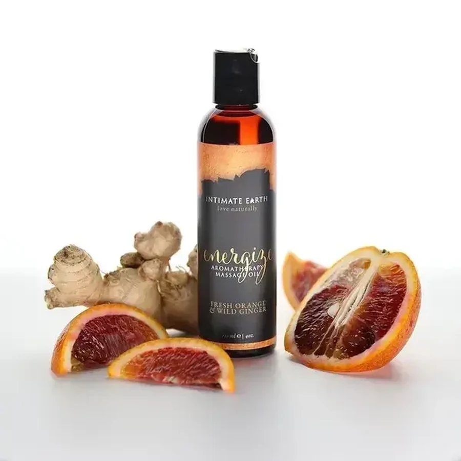 Intimate Earth Energize Aromatherapy Massage Oil, массажное масло, 120 мл: цены и характеристики