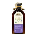Green Pharmacy, шампунь для окрашенных волос, ромашка и льняное масло, 350 мл