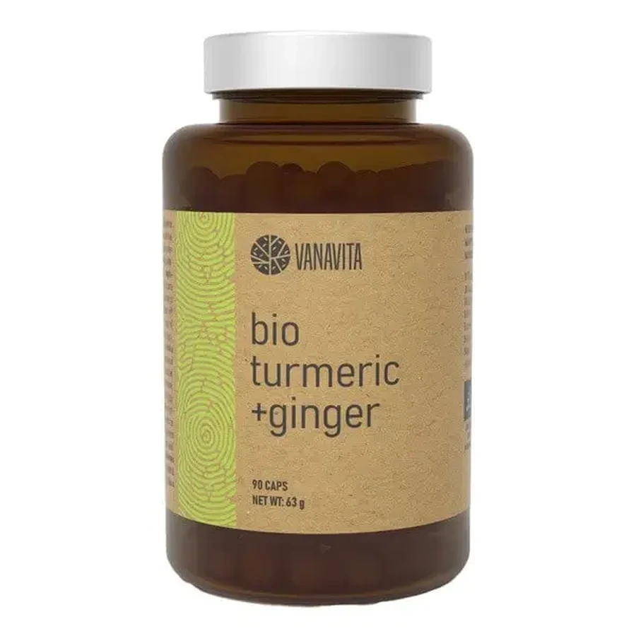 GymBeam VanaVita Bio Куркума + Имбирь, капсулы, 90 шт.: цены и характеристики