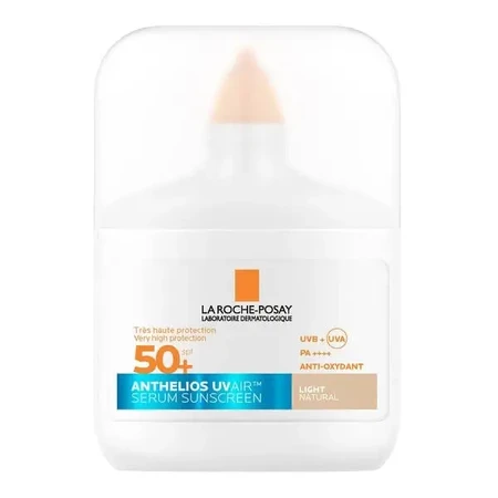 La Roche-Posay Anthelios UV AIR, надзвичайно легка тонуюча захисна сироватка SPF 50+, 50 мл: ціни та характеристики