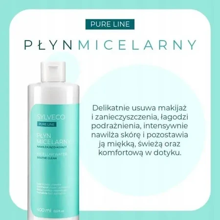 Sylveco Pure Line, увлажняющая и успокаивающая мицеллярная вода, 400 мл: цены и характеристики