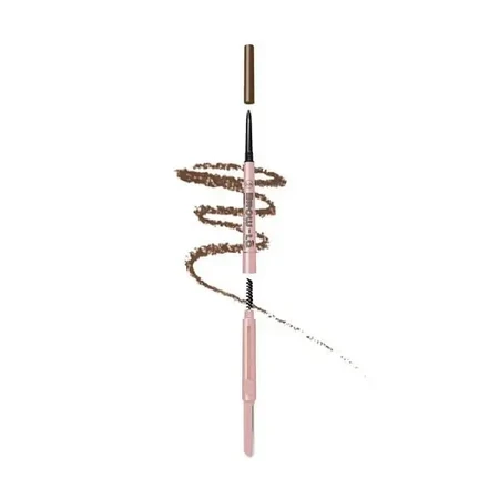 J.Cat Beauty Brow-LA 3-in-1 Mapping &amp; Shaping Brow Pencil, олівець для моделювання брів 3-в-1, 104 Rich Brown, 0,08 г: ціни та характеристики