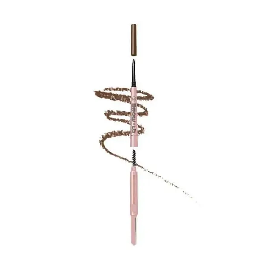J.Cat Beauty Brow-LA 3-in-1 Mapping &amp; Shaping Brow Pencil, олівець для моделювання брів 3-в-1, 104 Rich Brown, 0,08 г: ціни та характеристики
