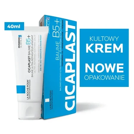 Набір La Roche-Posay: Cicaplast Baume B5+, заспокійливий бальзам, 40 мл + Lipikar Syndet AP+, очищувальний крем проти подразнень шкіри, 400 мл: ціни та характеристики