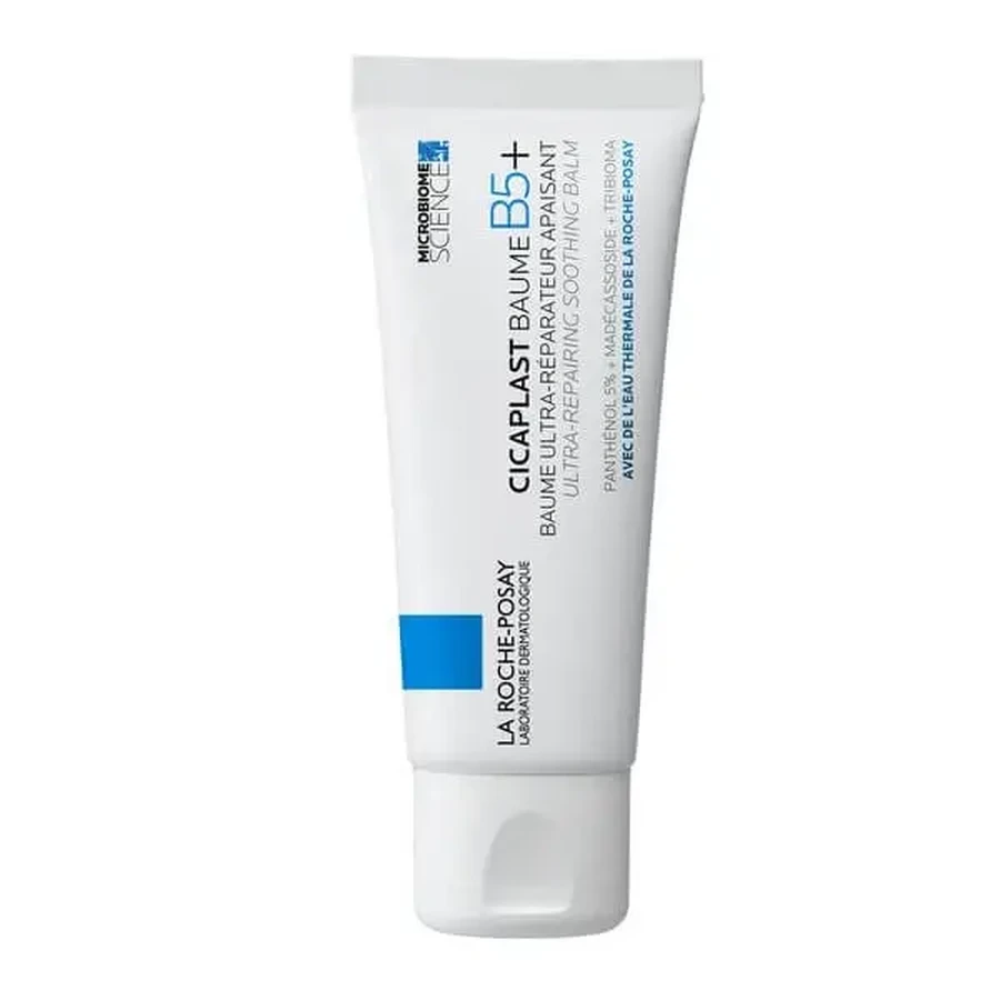 Набір La Roche-Posay: Cicaplast Baume B5+, заспокійливий бальзам, 40 мл + Lipikar Syndet AP+, очищувальний крем проти подразнень шкіри, 400 мл: ціни та характеристики