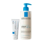 Набір La Roche-Posay: Cicaplast Baume B5+, заспокійливий бальзам, 40 мл + Lipikar Syndet AP+, очищувальний крем проти подразнень шкіри, 400 мл: ціни та характеристики