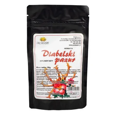 Proherbis «Диявольський кіготь», порошок, 50 г: ціни та характеристики