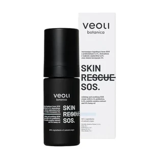 Veoli Botanica Skin Rescue SOS, успокаивающий и смягчающий крем, 30 мл