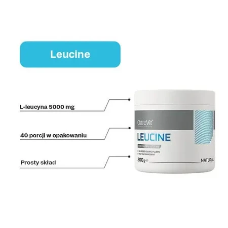 OstroVit Leucine, порошок, 200 г: цены и характеристики