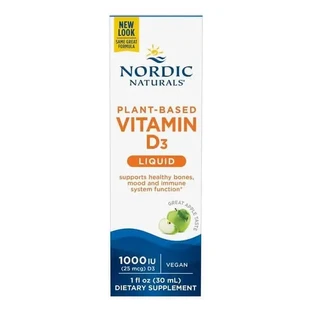 Nordic Naturals Витамин D3 (веганский), жидкость, 30 мл