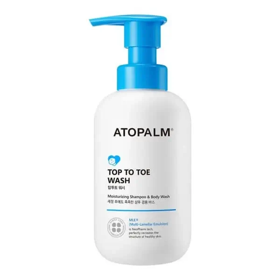 Atopalm, Top to Toe, очищающий гель для детей и младенцев с чувствительной кожей, 300 мл: цены и характеристики