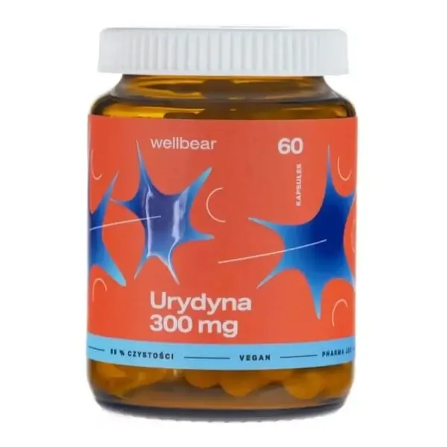 Wellbear Уридин 300 мг, капсули, 60 шт.: ціни та характеристики