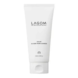 Lagom Cellup pH Cure Foam Cleanser, нежная очищающая пенка, 120 мл