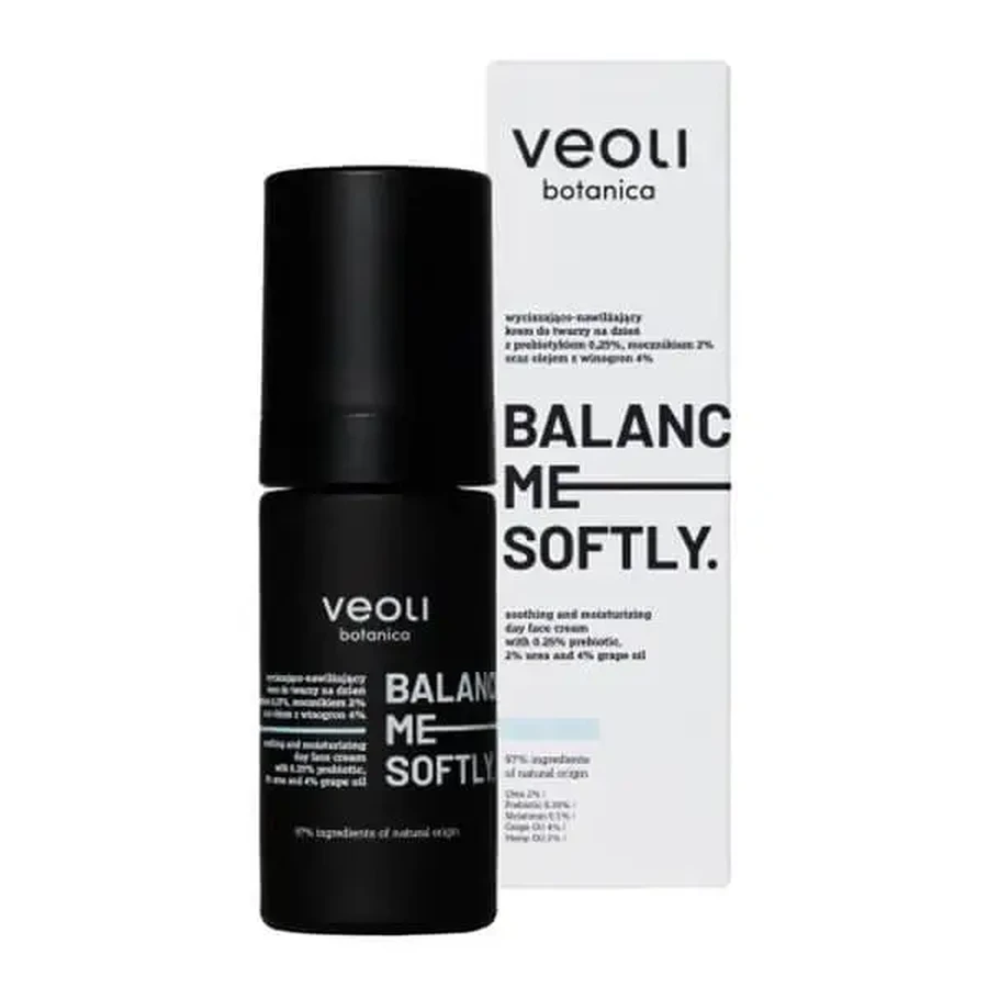 Veoli Botanica Balance Me Softly, успокаивающий и увлажняющий дневной крем для лица, 30 мл: цены и характеристики