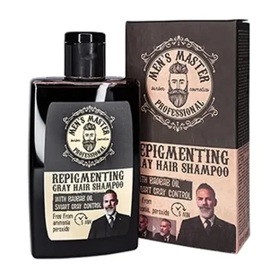 Men’s Master Professional Repigmenting, шампунь для седых волос, 120 мл