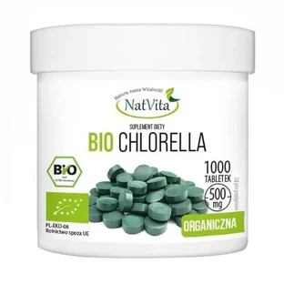 NatVita Bio Chlorella, таблетки, 1000 шт.