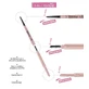 J.Cat Beauty Brow-LA 3-in-1 Mapping &amp; Shaping Brow Pencil, олівець для моделювання брів 3-в-1, 102 Warm Caramel, 0,08 г