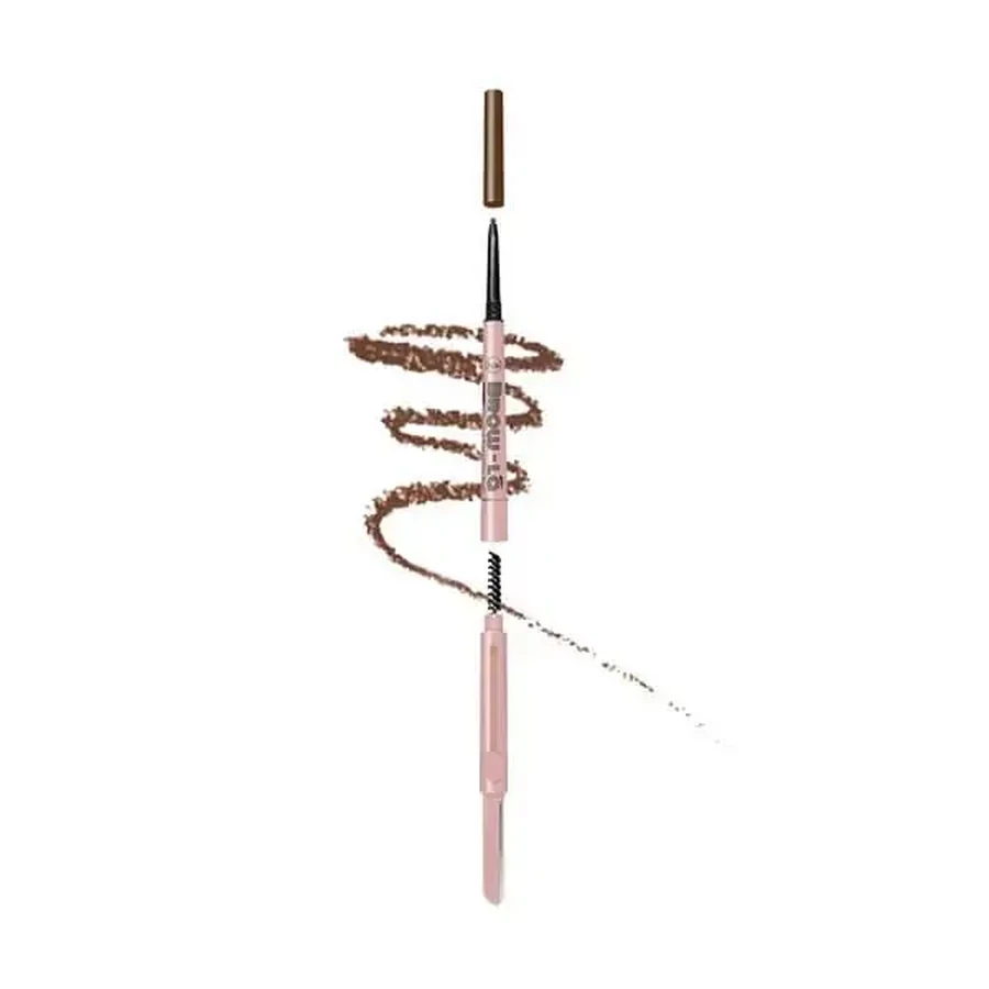 J.Cat Beauty Brow-LA 3-in-1 Mapping &amp; Shaping Brow Pencil, олівець для моделювання брів 3-в-1, 102 Warm Caramel, 0,08 г: ціни та характеристики