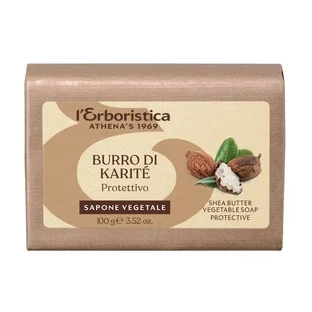 L'Erboristica, растительное мыло с маслом ши, 100 г