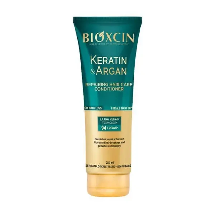 Bioxcin Keratin &amp; Argan, восстанавливающий и регенерирующий кондиционер, 250 мл: цены и характеристики