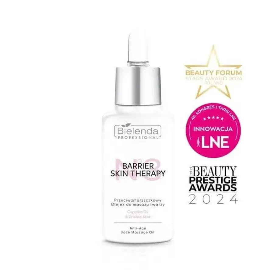 Bielenda Professional, Barrier Skin Therapy, антивозрастное масло для массажа лица, 30 мл: цены и характеристики