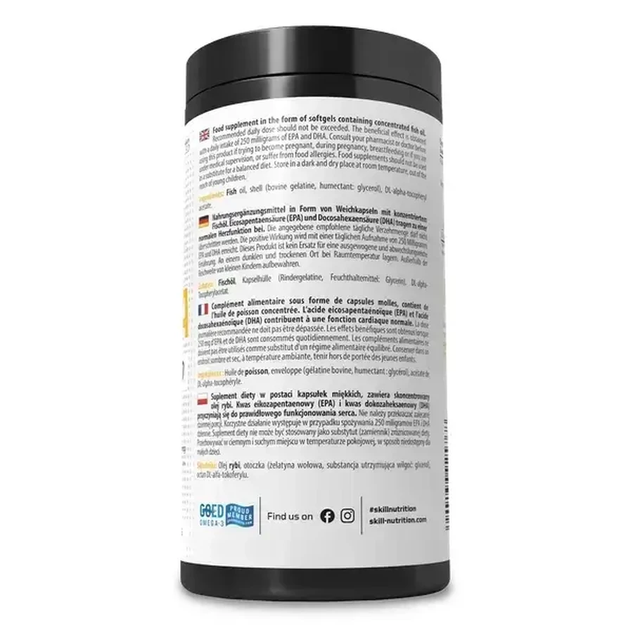 Skill Nutrition Omega 2000, капсули, 120 шт.: ціни та характеристики