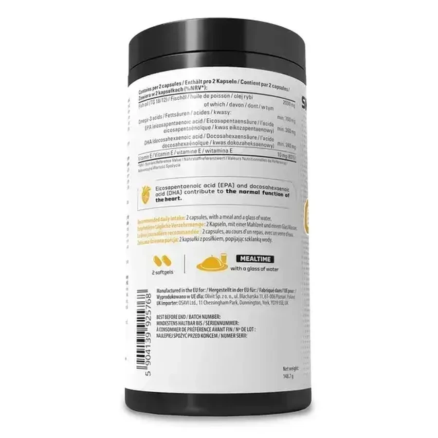 Skill Nutrition Omega 2000, капсули, 120 шт.: ціни та характеристики