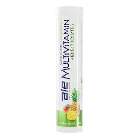 ALE Multivitamin + Electrolytes, шипучі таблетки, смак ананас-манго, 20 шт.: ціни та характеристики