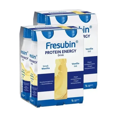 Набор из 2 бутылок Fresubin Protein Energy Drink со вкусом ванили, жидкость, 4 × 200 мл: цены и характеристики