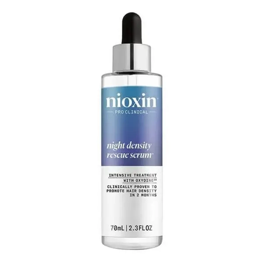 Nioxin Night Density Rescue Serum, сыворотка для уплотнения волос, 70 мл: цены и характеристики