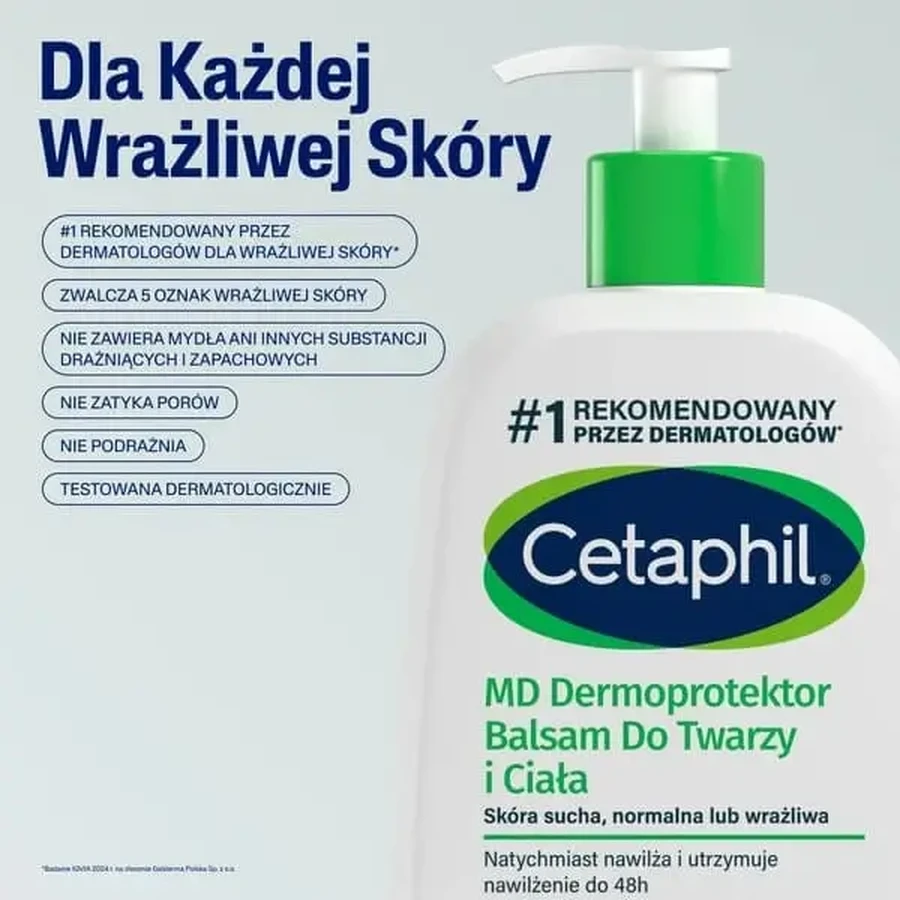 Cetaphil MD Dermoprotektor, увлажняющий бальзам для лица и тела, 473 мл: цены и характеристики