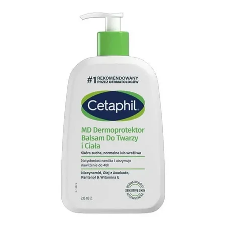 Cetaphil MD Dermoprotektor, увлажняющий бальзам для лица и тела, 473 мл: цены и характеристики