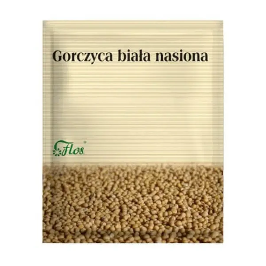 Flos, Біла гірчиця, насіння, 50 г: ціни та характеристики