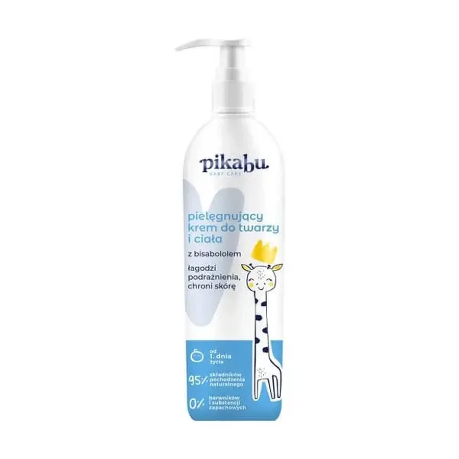 Pikabu Baby Care, ухаживающий крем для лица и тела, 300 мл: цены и характеристики