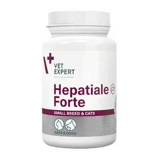 Vet Expert Hepatiale Forte small breed &amp; cats — препарат, поддерживающий функции печени у собак мелких пород и кошек, капсулы, 40 шт.