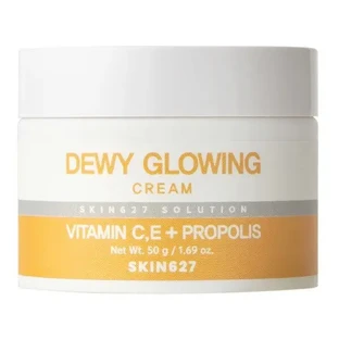 Skin627 Dewy Glowing, зволожувально-освітлюючий крем із прополісом та вітаміном С, 50 г