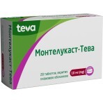 Монтелукаст-Тева табл. в/плівк. обол. 10 мг №28: ціни та характеристики