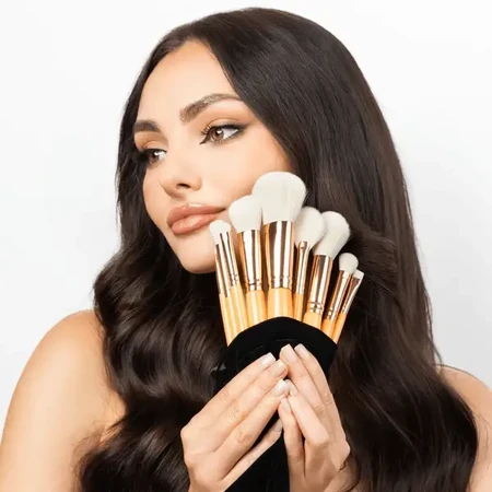 IBRA Makeup Fresh, набір професійних пензликів, 9 шт.: ціни та характеристики