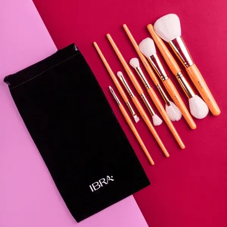 IBRA Makeup Fresh, набір професійних пензликів, 9 шт.: ціни та характеристики