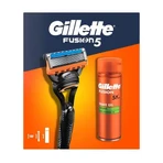 Набор Gillette: бритва Fusion5 + Fusion, гель для бритья для чувствительной кожи, 200 мл: цены и характеристики