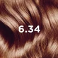 Phyto Color, краска для волос, 6.34 тёмно-медно-блонд, 1 упаковка