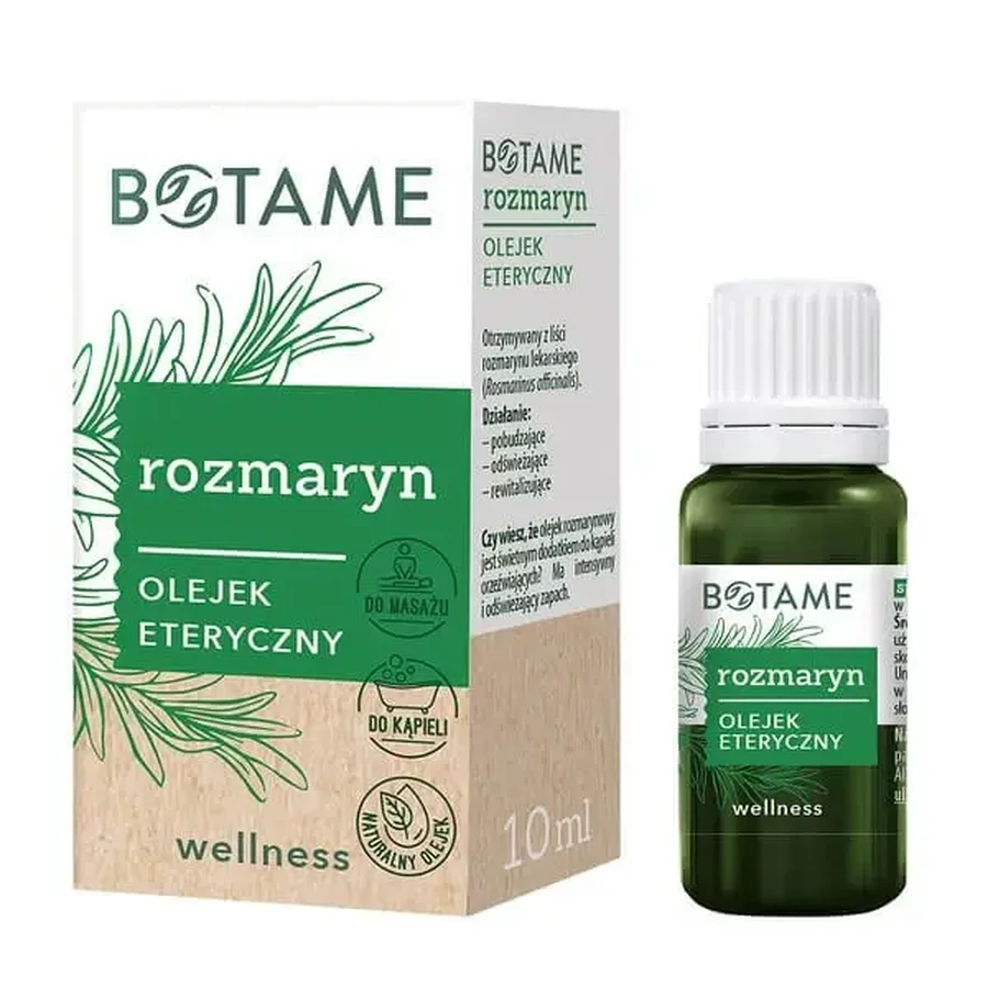 Botame, эфирное масло розмарина, 10 мл: цены и характеристики