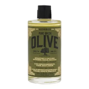 Korres Olive, зволожуюча олія для тіла, обличчя та волосся 3 в 1, 100 мл